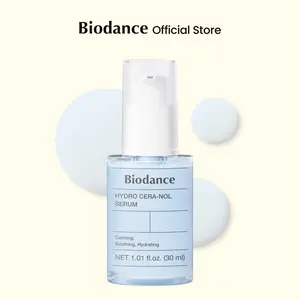[Biodance Official Shop] Hydro Cera-Nol SerumㅣHydrating, Quick Soothing Effect, Redness Reducing, Hydration Boost Serum for Sensitive Skin, Korean Skincare, Stocking Stuffers for Teen Girls | 1.01 fl. oz x 1 ea