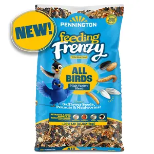 PENNINGTON FEEDING FRENZY ALL BIRDS WILD BIRD FOOD MIX – 5 LB HIGH VARIETY BIRD SEED BLEND