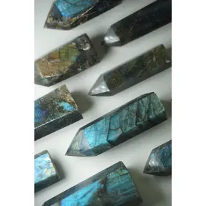 labradorite crystal tower
