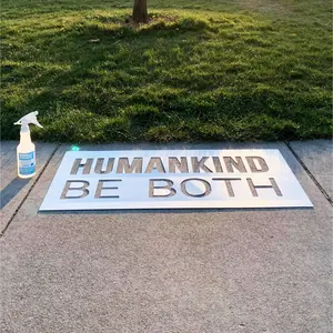 Humankind: Be Both PopOut Stencil