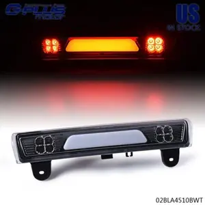 Fit For 2000-2006 Chevy Suburban Tahoe GMC Yukon Clear Lens LED 3rd Brake Light Upgraded Version