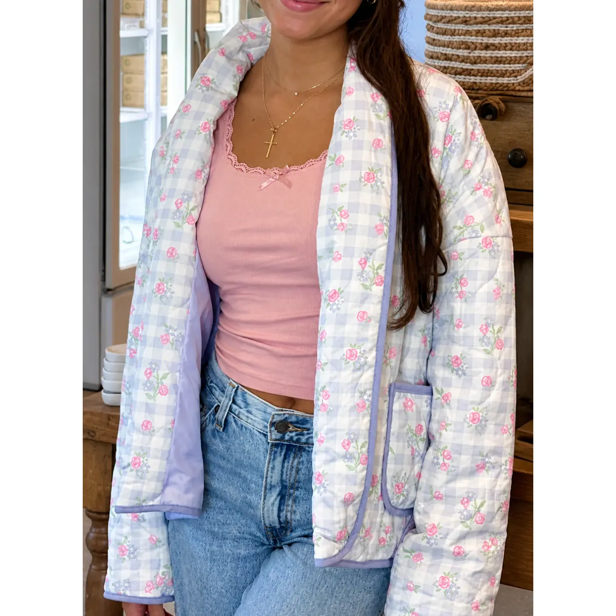 Estelle Oversized Quilted Jacket