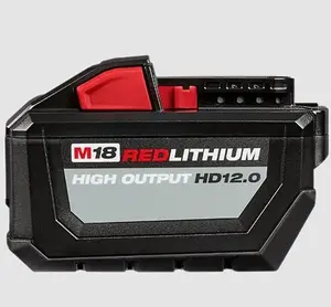 MILWAUKEE 48-11-1812 12AH 18V M18 REDLITHIUM HIGH OUTPUT  HD12.0 BATTERY PACK