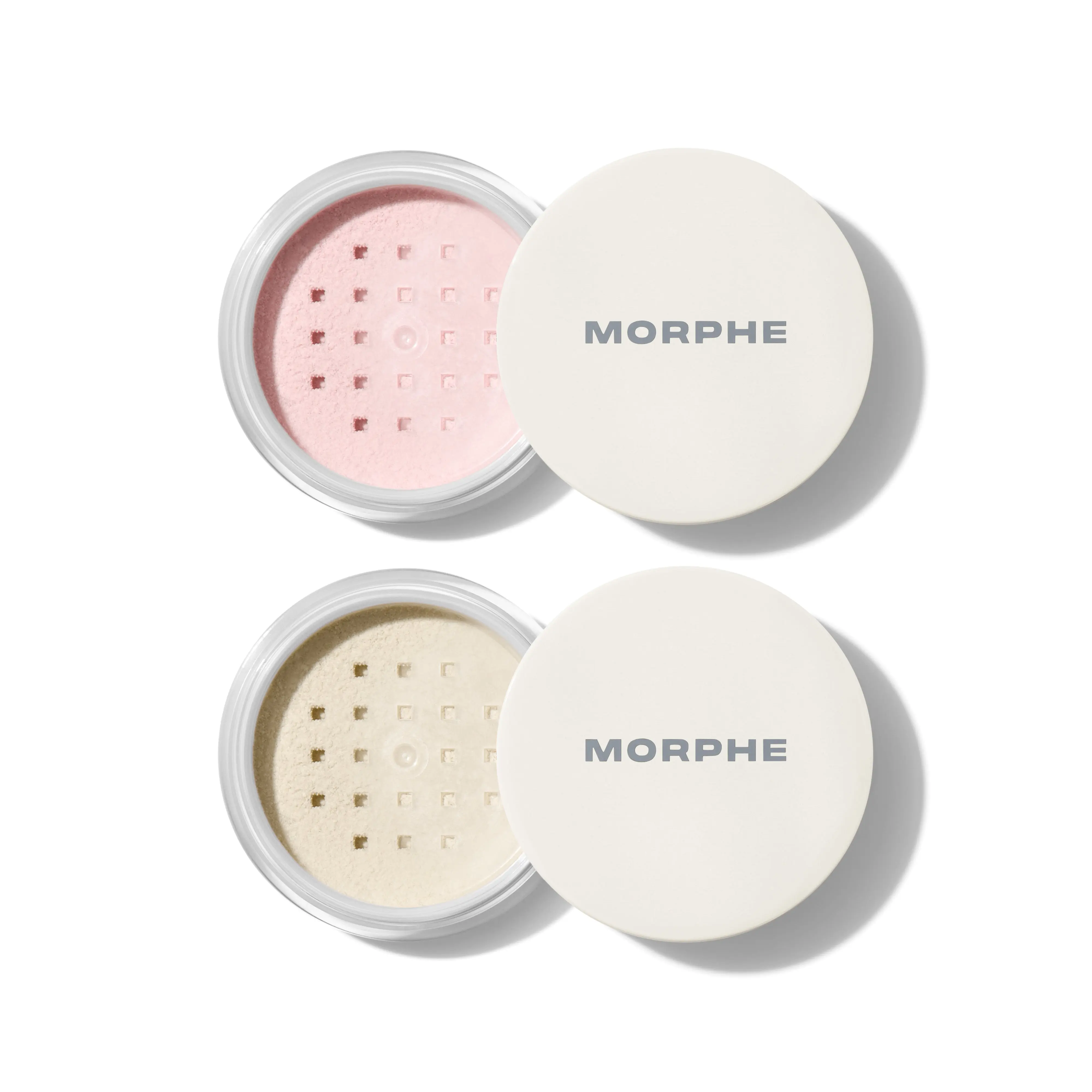 Morphe Totally Set Mini Brighten & Set Duo — Talc-Free Silky Loose Setting Powders for All Skin Types Morphe Totally Set Mini Brighten & Set Duo — Talc-Free Silky Loose Setting Powders for All Skin Types