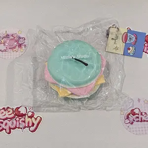 MissWu Squishy TabaSquishy Toy Handmade Squishy Stress Relief Toys Taba squishy - Lychee Squishy