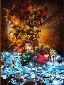 Demon Slayer Kimetsu no Yaiba Infinity Castle 2024 Poster 2Away Anime Posters (NO FRAME)
