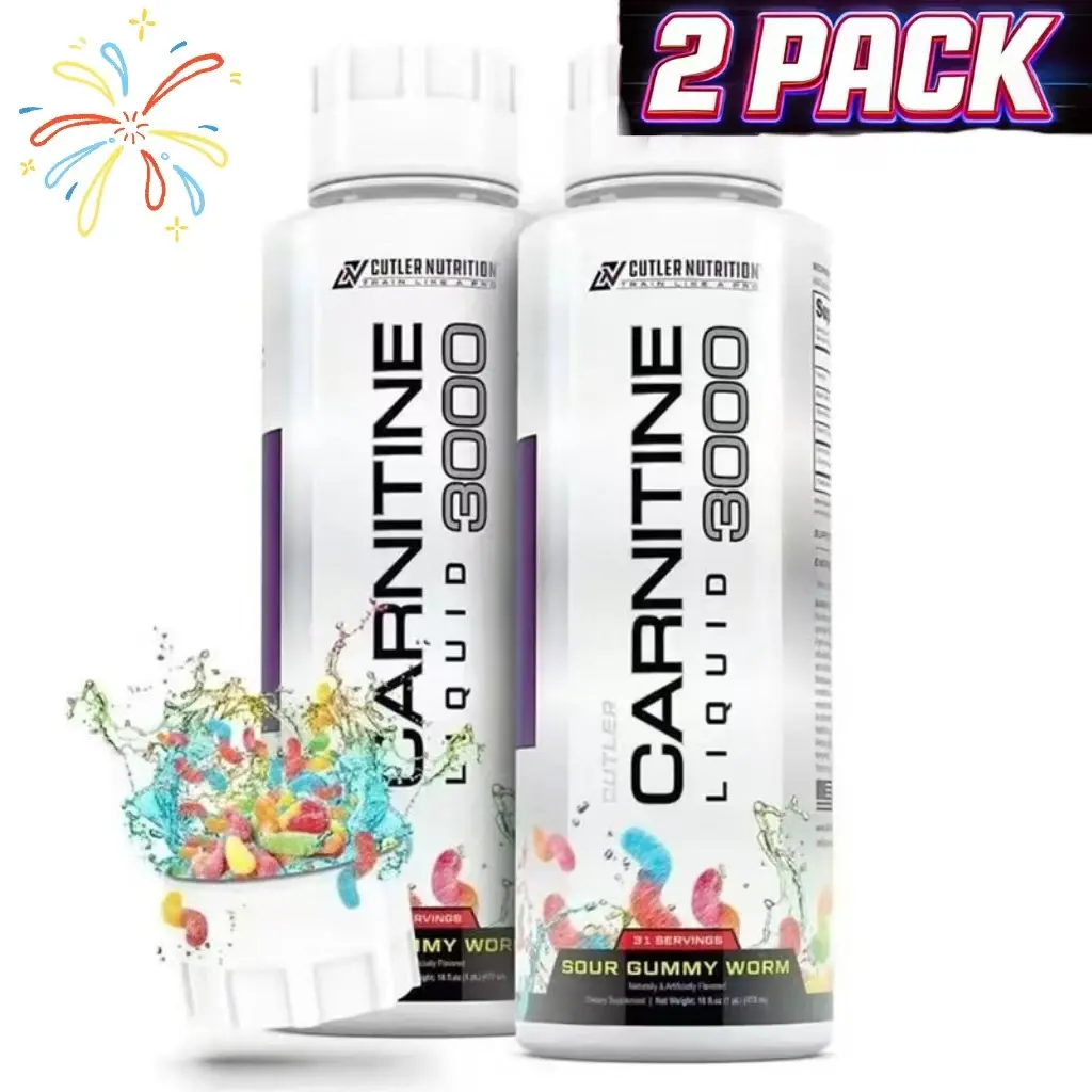 Cutler Nutrition 2-Pack L-Carnitine 3000 Liquid Supplement