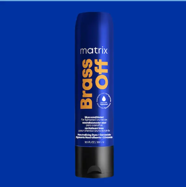 Brass Off Blue Conditioner for lightened brunetts