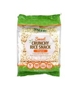 Jayone Sweet Crunchy Rice Snack, Original, Gluten Free, Vegan, No Preservatives (case pack of 6)