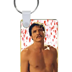 Pedro Pascal 2” Keychain Shirtless 2 Styles