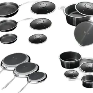 12 Piece Pots & Pans Set - Complete Kitchenware Collection for Cooking Enthusiasts