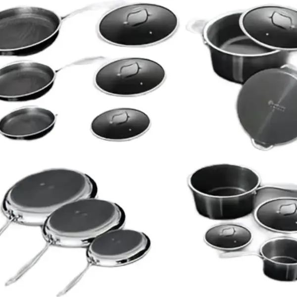 12 Piece Pots & Pans Set - Complete Kitchenware Collection for Cooking Enthusiasts