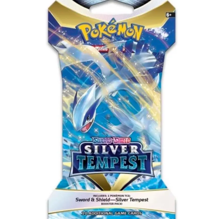 Pokemon TCG Silver Tempest SLEEVED Booster Single Pack