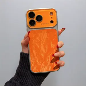 2 in 1 : 1 case + 1 screen protector, Leopard Print Matte Protective Smartphone Casing, Shockproof Mobile Phone Accessory with Large Window Lens Protection for iPhone 13-17 Pro Max, Accessories