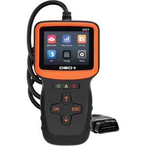 OBD Scanner Diagnostic Tool, Vehicle Check Engine Code Readers with Reset & I/M Readiness & More, Car OBDII/EOBD Diagnostic Scan Tool for All Vehicles After