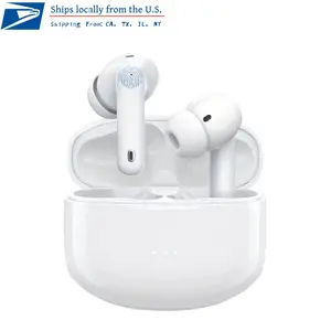 Wireless Earbuds Active Noise Cancelling Earphones, Sport Earbuds, Wireless With Microphone Charging Case, 30 Hours Playback Time, In Ear High Fidelity Stereo Earphones accuracy 