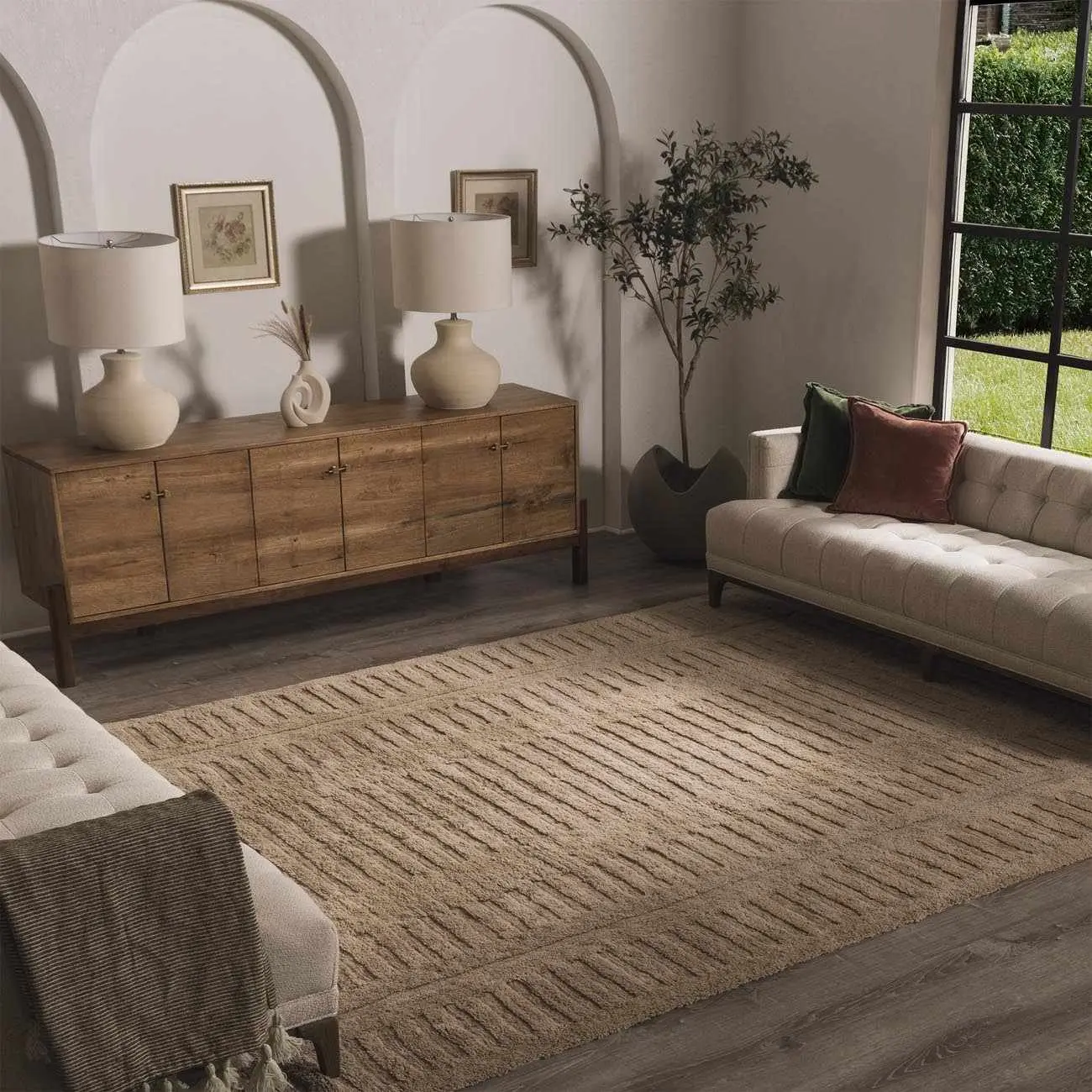 Machine Washable Handmade Wool Home Decor Rug - Indoor Area Rug, Brown, Home Decor Rugs, Indoor Area Rugs Machine Washable Handmade Wool Home Decor Rug - Indoor Area Rug, Brown, Home Decor Rugs, Indoor Area Rugs