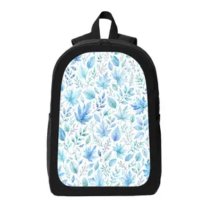 Maple Leaf Pattern Backpack Lightweight Casual Backpack with Zip Closure Adjustable Straps, Applicable to for Women and Men