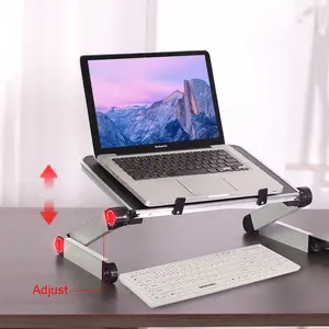 Global US Foldable Laptop Stand Ergonomic Desk Tablet Holder