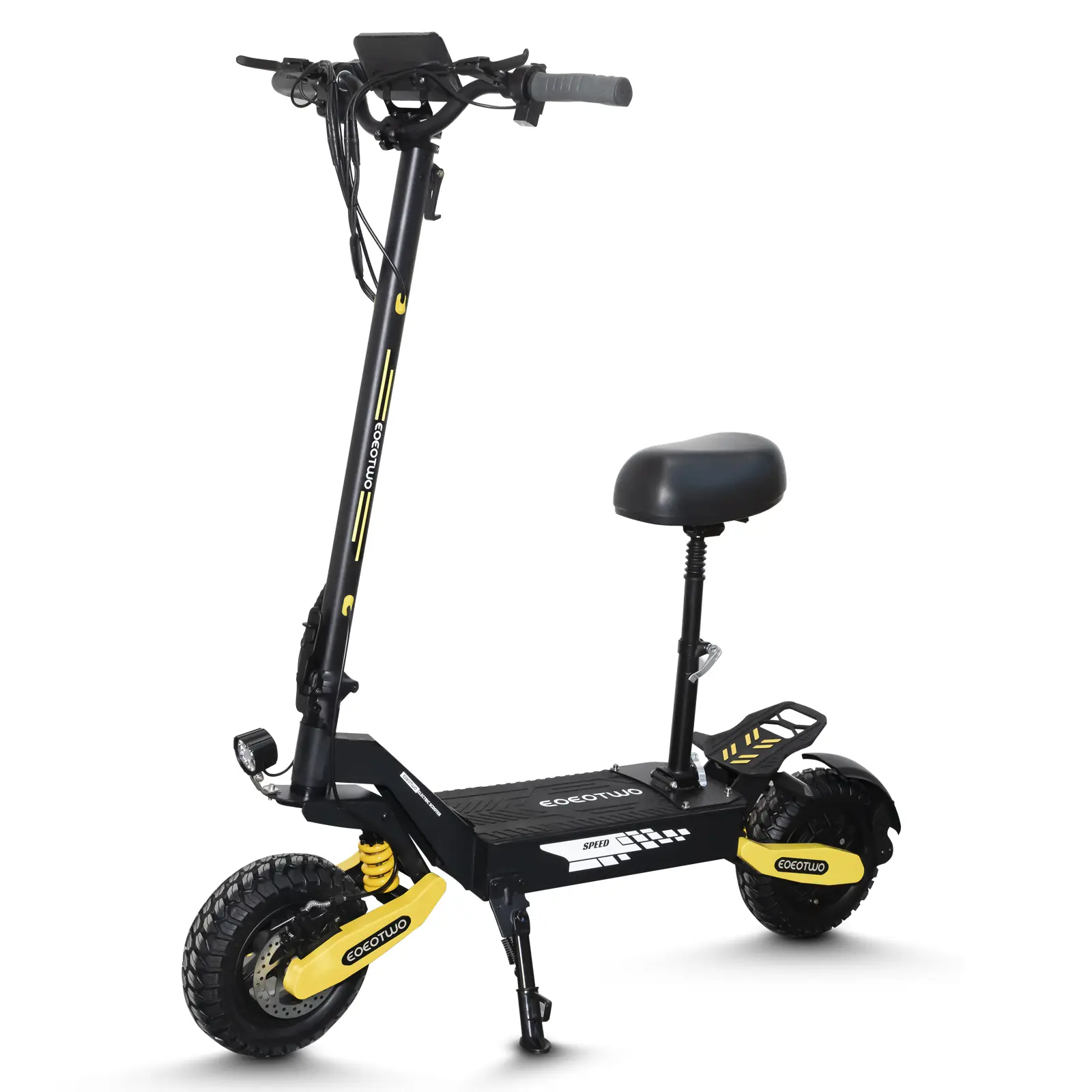 Electric scooter, top speed 28MPH, maximum range 40 miles, double suspension, flash charging, 1200W peak motor, adult folding off-road motorcycle, folding electric scooter, UL certified
