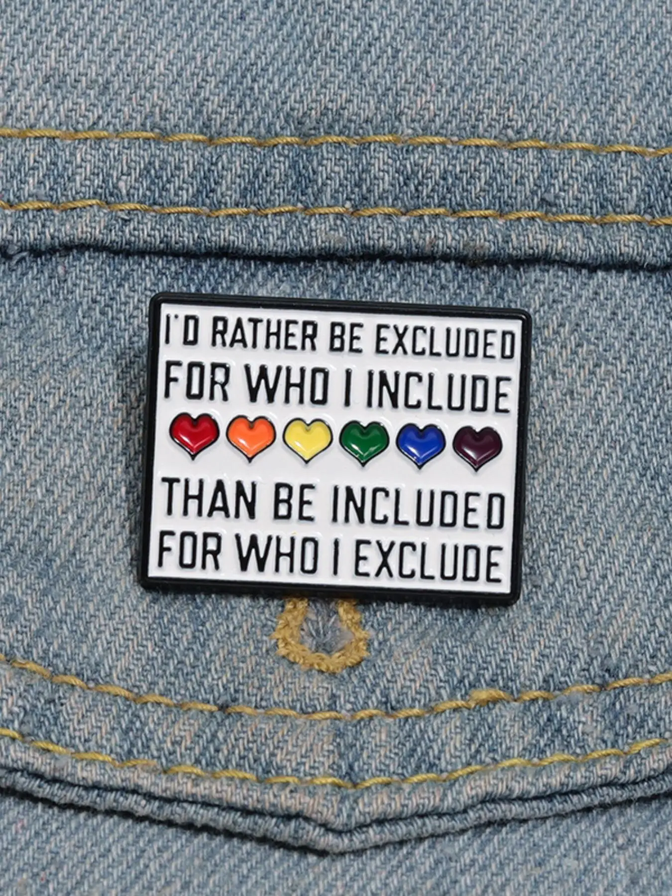 Heart & Letter Design Brooch Pin, Durable Metal Pins, Drop Set Pins, Fashion Alloy Badge for Daily Clothing Decor, Trendy All-match & Exquisite Brooch