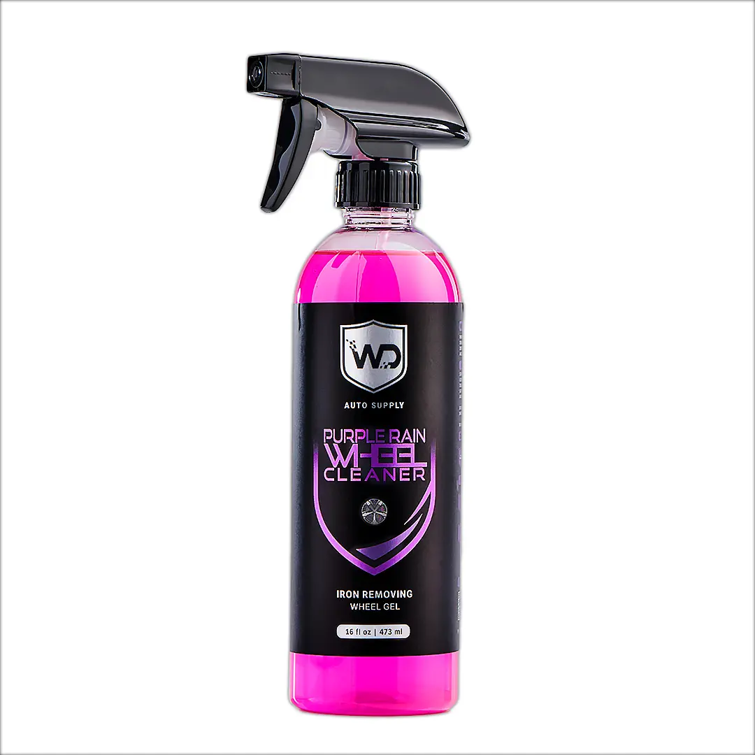 WD Auto Supply Purple Rain Wheel Cleaner- Removes Brake Dust, Grease, and Grime Safely from Wheels!