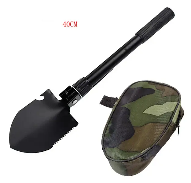 Shovel Garden Tool Carbon Steel Folding