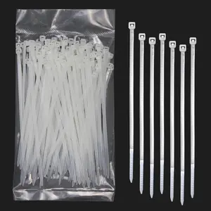 4 Inch Cable Zip Ties, Heavy Duty Durable Self-locking Wire Ties, 18lbs Tensile Strength Cable Zip Ties for Home, Garden, Garage, Workshop