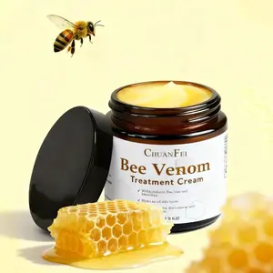 Bee Venom Treatment Cream, Professional Bee Venom Repair Cream, Full Body Use, Anti-Wrinkle Effect, Suitable for All Skin Types, Moisturizing Moisturizer