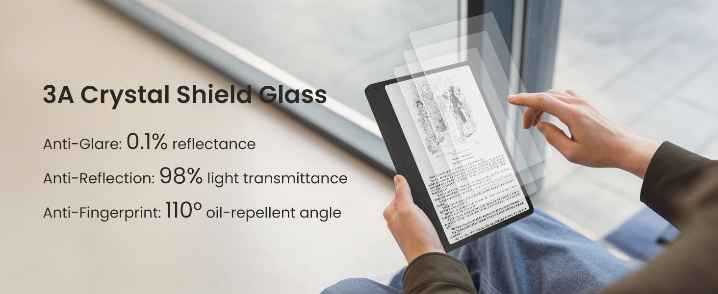 TCL Note A1 NXTPAPER Paper Tablet, Digital Notebook with Pen & Flip Case, 11.5” 2.2K 120Hz Paper-Like Display, 8GB+256GB, AI Tools, 8000mAh Battery, Android 15, Tablet for Work, Study & Creativity tiktokshopbacktoschool