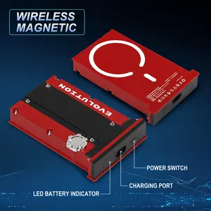EVOLUTION Engine Hood Magnetic Charging Power Bank