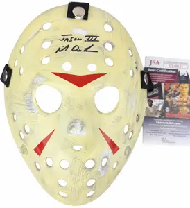Mike DeLuna signed Hockey Mask Jason Voorhees - Friday the 13th Part III