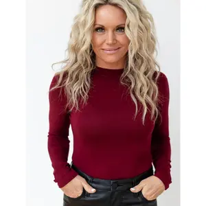Soft Mock Neck Raglan Top