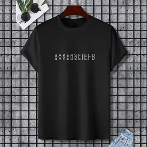 Bakersfield Reflections - California Word Art Souvenir T-Shirt, 100% Cotton, Single Side Printed, Black Short Sleeve T-shirt, Gift for Family Friends, S-XXXL, 1 pc, Fabric Weight 180g