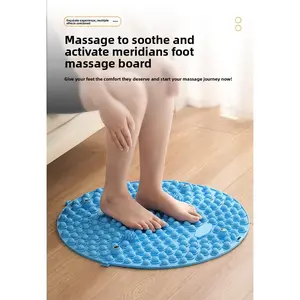 Shiatsu Plate Foot Massage Pad Household Foot Plate Round Foot Pad Toe Plate
