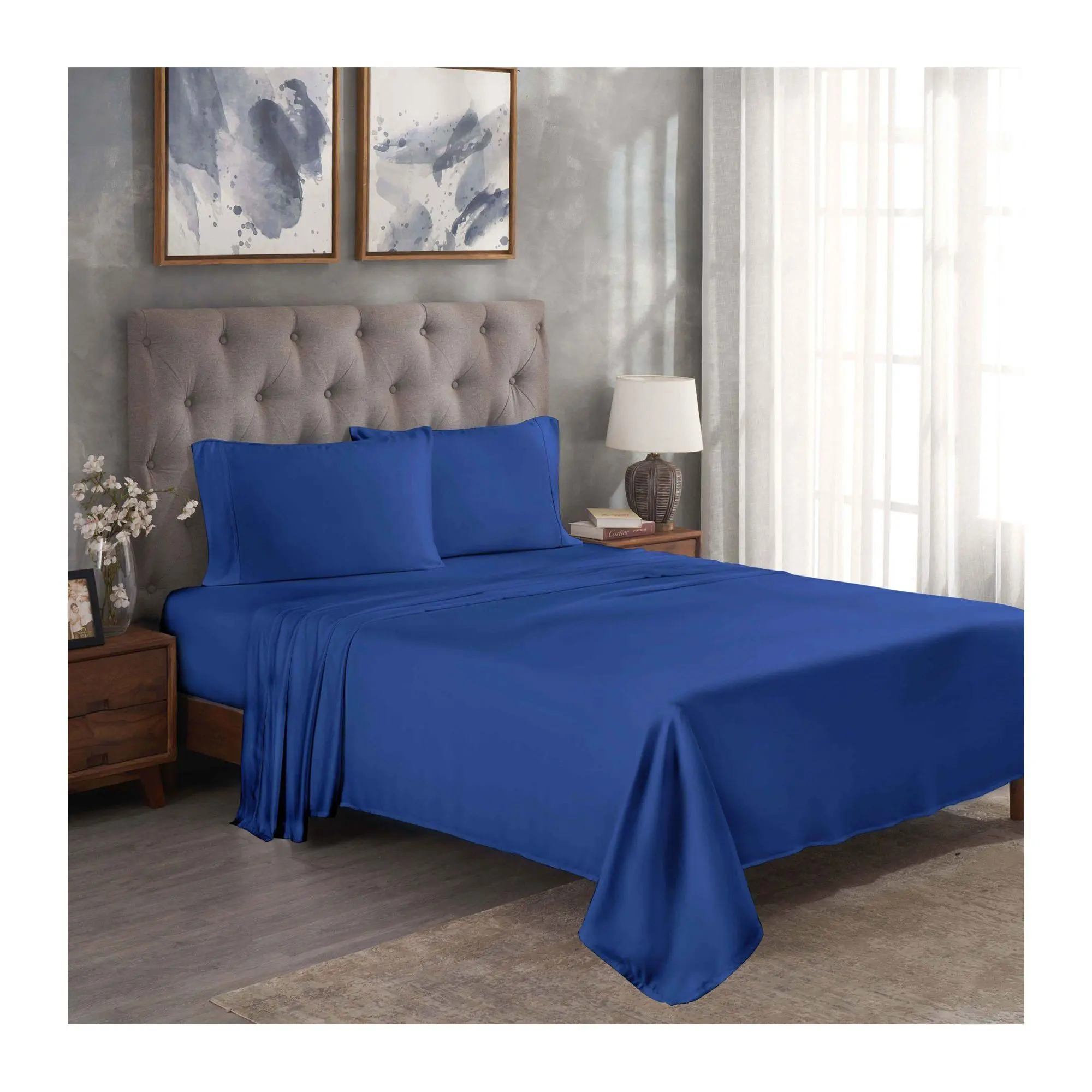 Superior 300TC Silky Sheets Set, King Superior 300TC Silky Sheets Set, King
