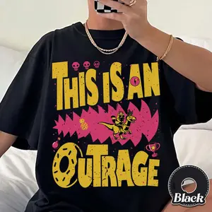 This Is An Outrage Shirt, Princess Donut Cat T-Shrit, Dungeon Crawler Carl Tee, Gift for LitRPG Lovers, Book Series Apparel, Graphic T-Shirt, gift for her, him, Womenswear Top