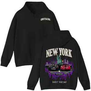 New York Ghost Hoodie Pullover Hoodie Ghost Racing Hoodie Biker Hoodies Motorcycle Hoodie Gift For Men Women Top Menswear Top Womenswear