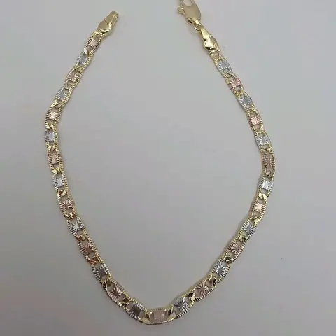 NEW STYLE Bracelet 3-colors beautiful  8"inches 3MM new style fancy piece