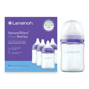Glass Baby Bottles 5oz (4 pack)