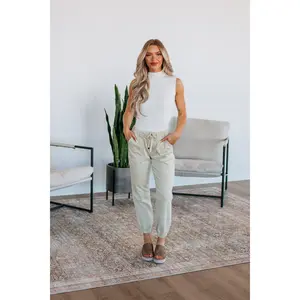 Drea Mica Joggers - Natural