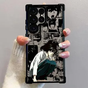 Anime D-Deaths N-Notes Phone Case Suitable for Samsung Galaxy S26 S25 S24 A57 A37 A07 A26 A36 A55 A35 A06 A16 A05 A14 A24 A34 A54 A15 A05S A25 A04e A04 S23 S22 S21 FE Ultra Plus Edge 4G 5G Anti Fall Transparent Soft Back Cover
