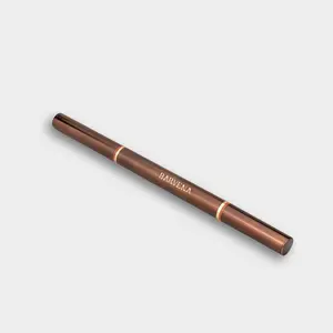 Waterproof Double-ended Eyebrow Pencil, Fast Drying & Smudge-proof, Smooth Gliding Application, Ideal for Makeup Newbies, Long Wear Formula, Precise Brow Shaping, Daily Eyebrow Cosmetics natural hair-like thickener lasting