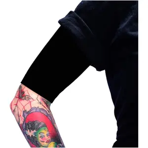 Ink Armor Premium Half Arm Tattoo Cover Up Sleeve - No Slip Gripper -