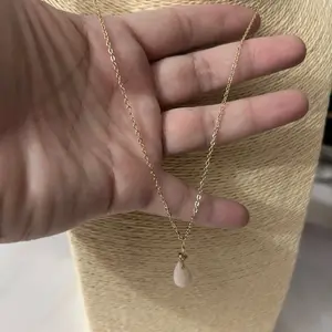 Gold Filled Necklace with Beautiful Opal Pendant.  Necklaces Perfect Gifts for Her, Mom Gifts.