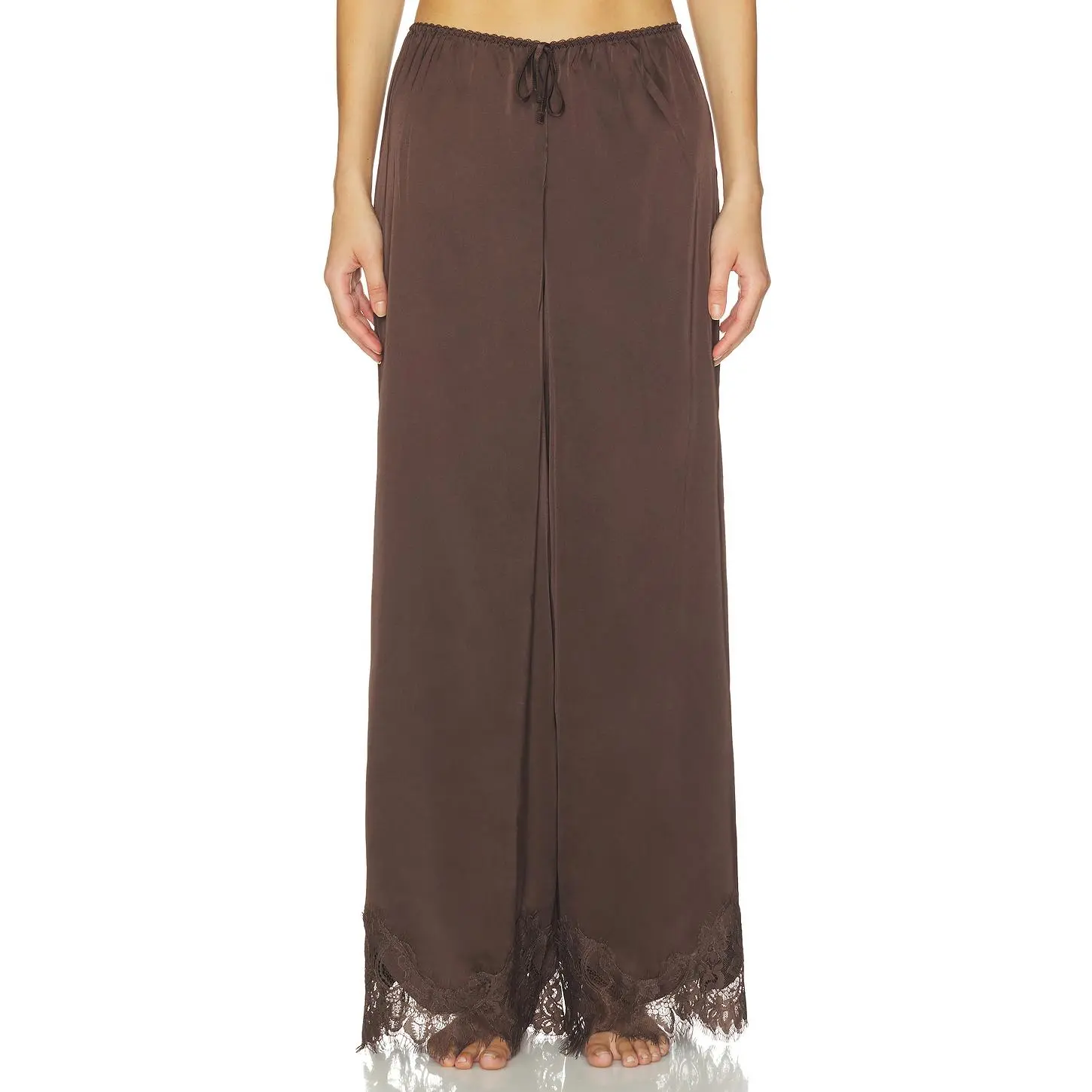 KAT THE LABEL Olivia Pant in Espresso