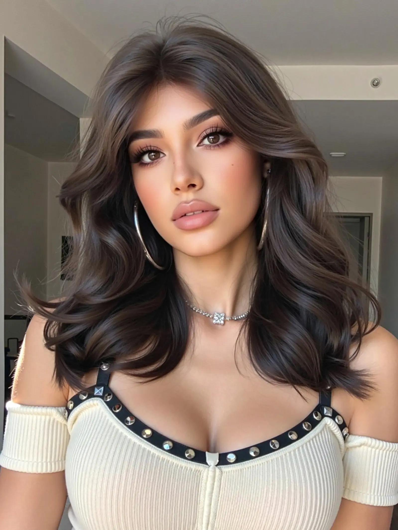 Wig for Women, Short Curly Bob with Bangs, Natural Look, Synthetic Wigs, Stylist Friendly Wig, Perfect for Music Festivals & All Seasons, Natural Looking Wig, Curled Synthetic Wig