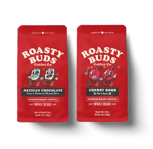 Mexican Chocolate Coffee & Cherry Coffee - Arabica Coffee, Natural Flavors