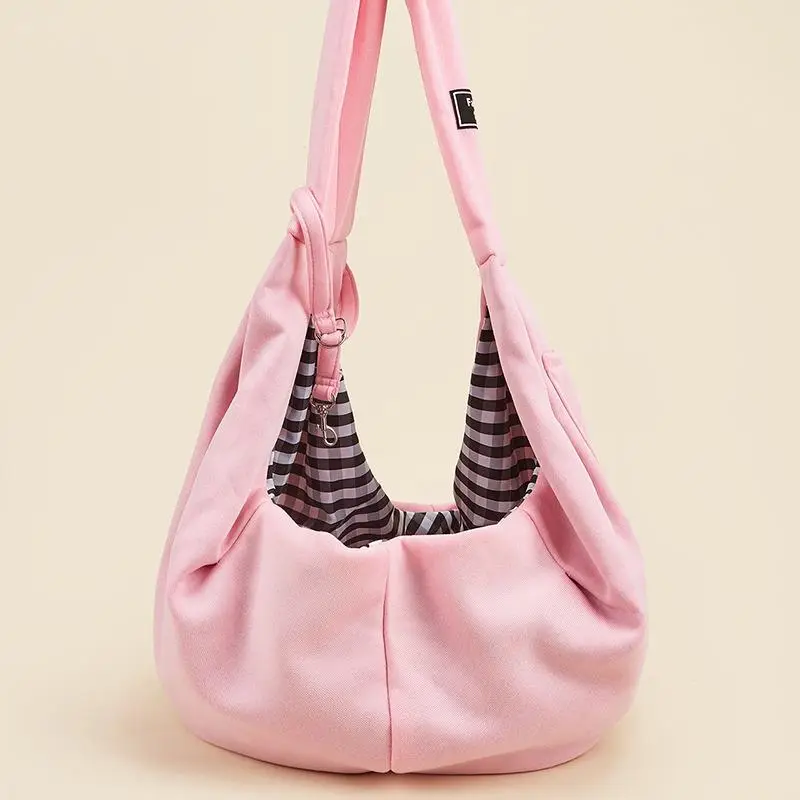 Small Dogs And Cats With Outdoor Bags Single Crossbody Bags Suitable For Puppy And Kitten Outings Pink Chest Backpack New Arrivals