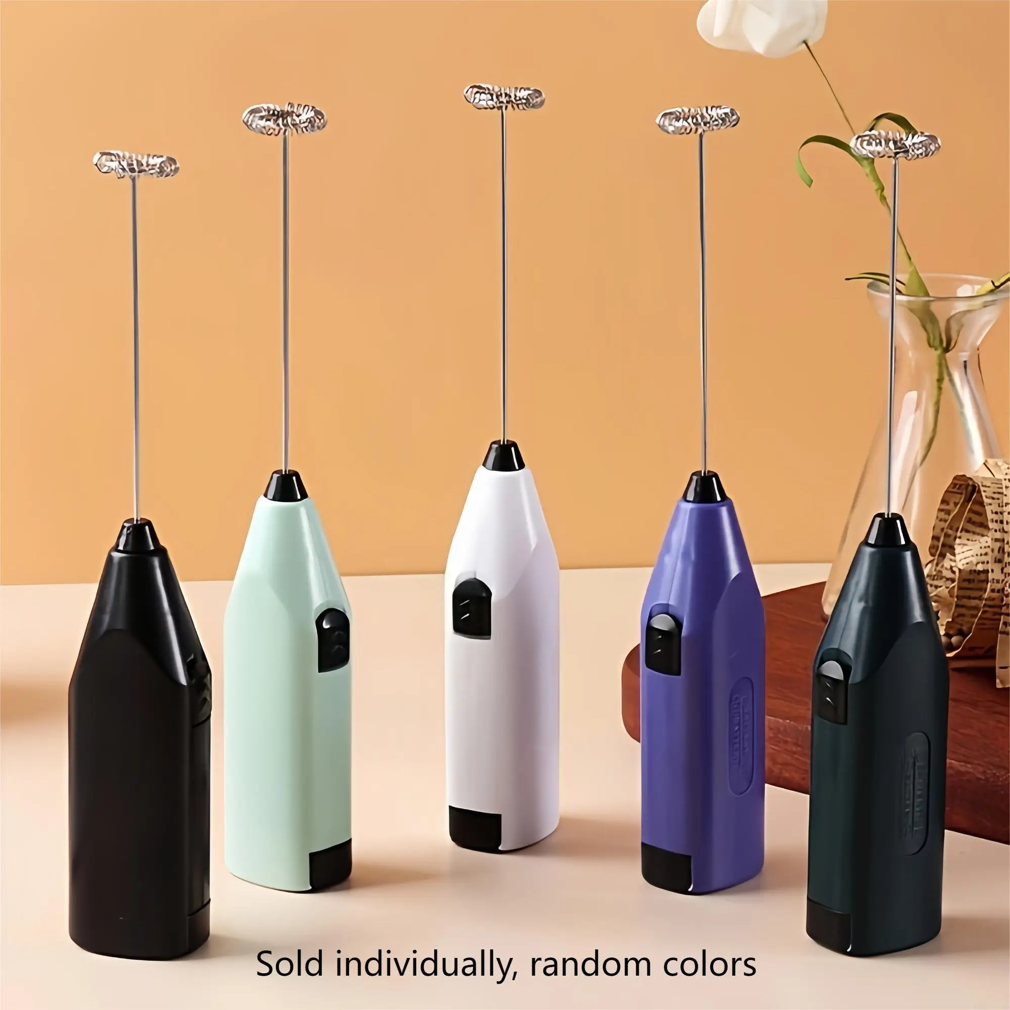 Portable Electric Coffee Stirrer, 1 Count Handheld Milk Frother, Kitchen Egg Beater, Kitchen Gadget Without Battery, Kitchen Appliances, Gift